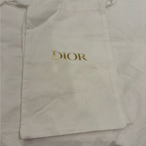 Dior (2) Dust Bags 9x13